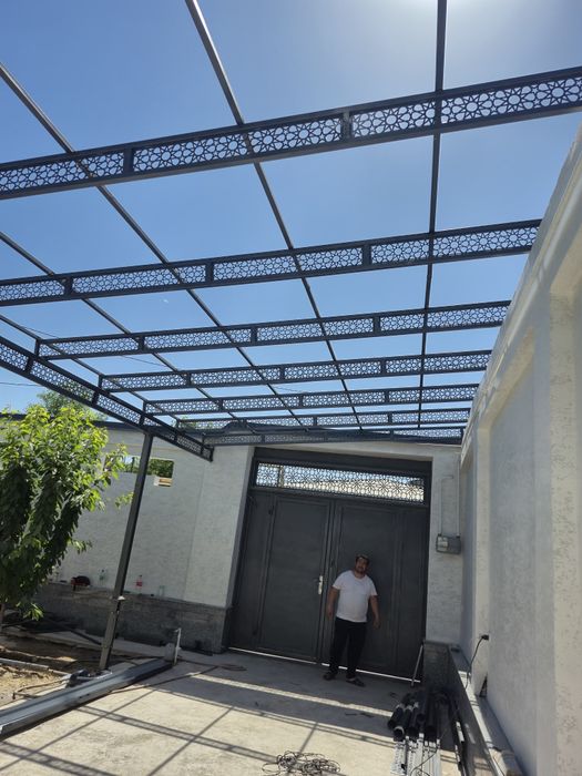 Темир сех Навес, Решотка, Перила, Ограждения,