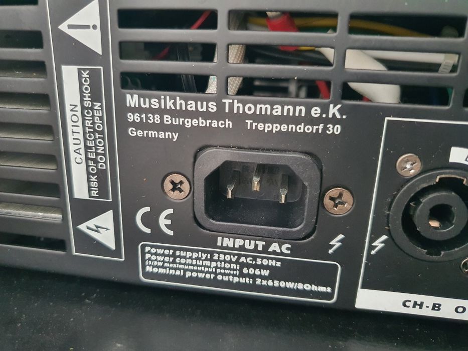 Amplificator putere T AMP TSA 2200 procesor sunet