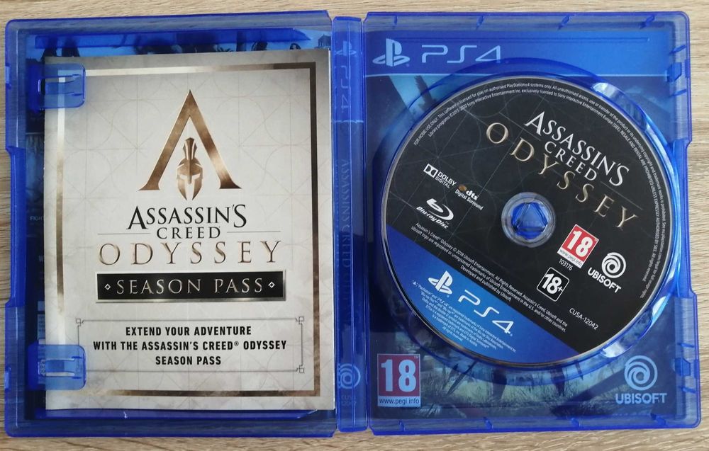 PS4, PS5 игрa Assassin's Creed Odyssey - Ubisoft игра за Sony PlayStation 4 и 5