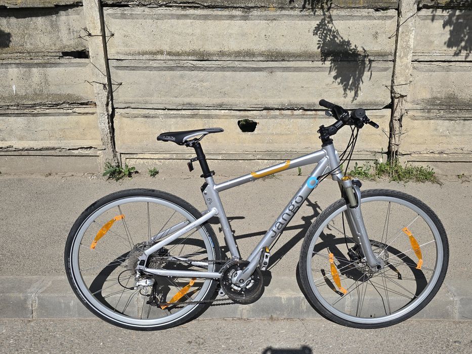 Bicicleta MTB oras Trekking roti 28"  frane hidraulice (schimb cu telefon cursiera gravel)
