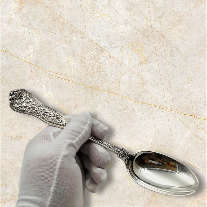 Tiffany&CO. Сребърни лъжици 1878г 3 броя