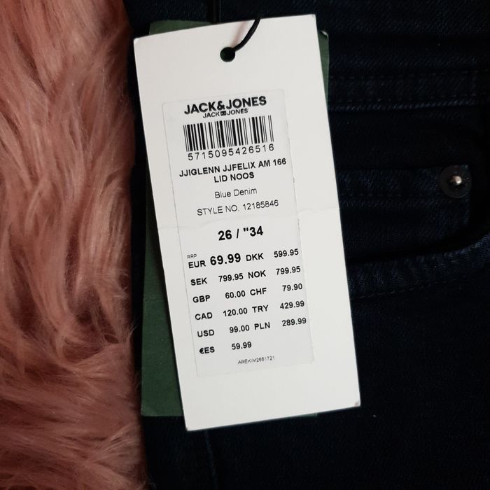 Blugi Noi Damă Jack q Jones mărimea 34