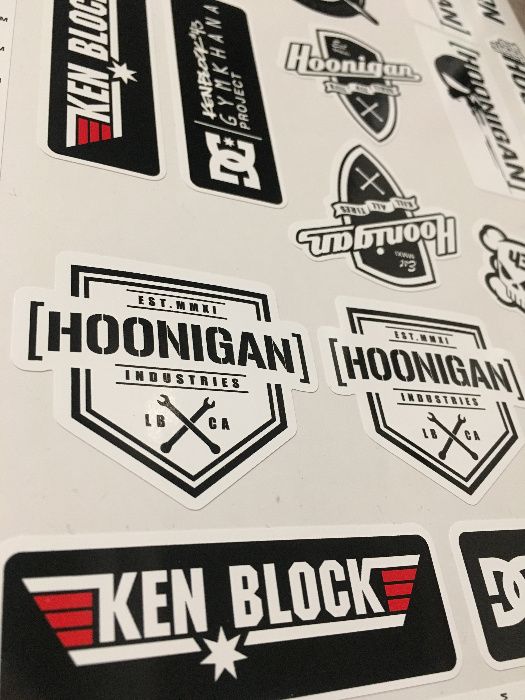HOONIGAN ХУНИГАН Стикери Sticker 20 бр. СУПЕР качествени