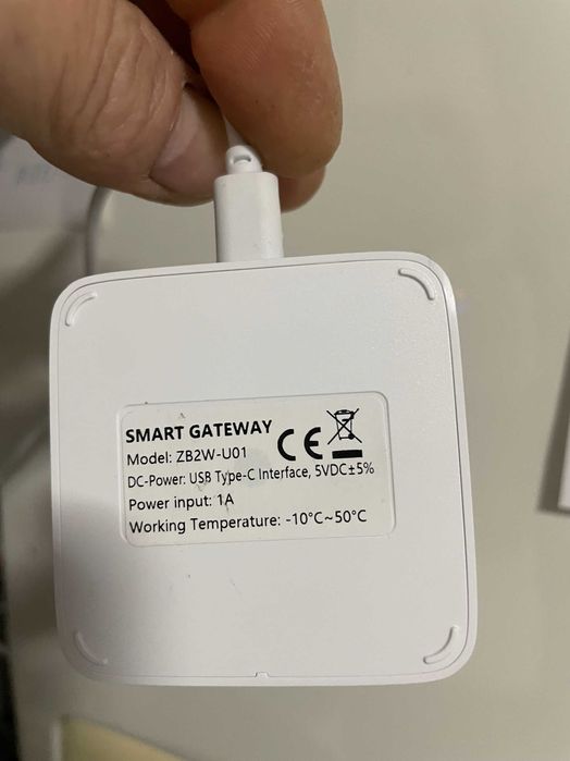 Cap termostatic inteligent pentru calorifer, Automat-on, Zigbee 5 buc
