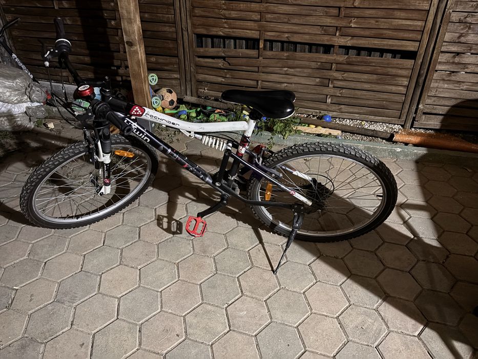 Bicicleta rockrider full suspension