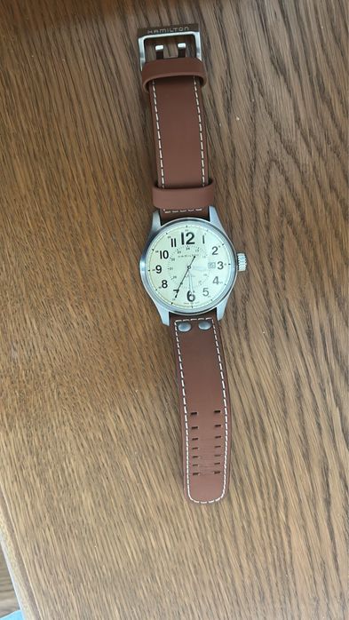 Vând ceas Hamilton Khaki Officer Automatic, 44 mm