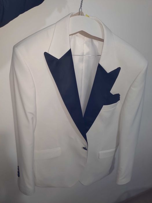 Sacou costum mire alb Lael Fashion
