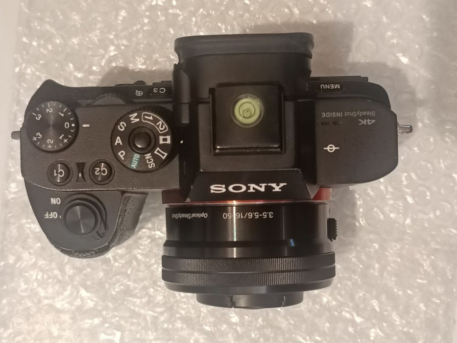 Camera Sony A7SII si obiectiv 16-50