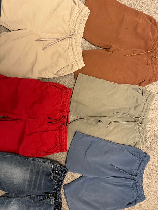 Lot 9 perechi pantaloni scurti marimea 122