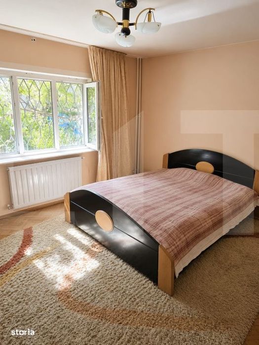 Apartament 3 camere, 77 mp, parter, mobilat, zona Girocului