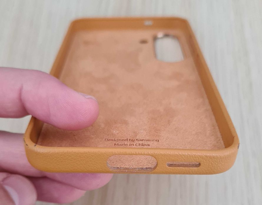 Оригинален Samsung Galaxy S25 case/кейс/калъф - gold, gray, transparent