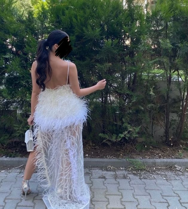 Дизайнерска абитуриентска рокля – уникат!