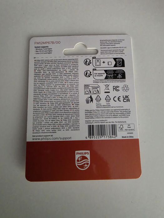 Card micro sd 128gb philips