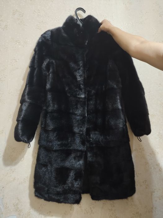 Норковая шуба в хорошем состоянии