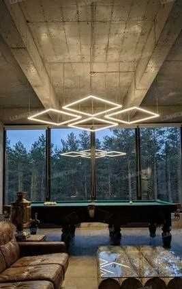 Modulli LED yoritgich — bilyard stoli uchun