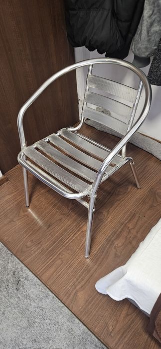 Scaune de exterior din aluminiu ( noi )