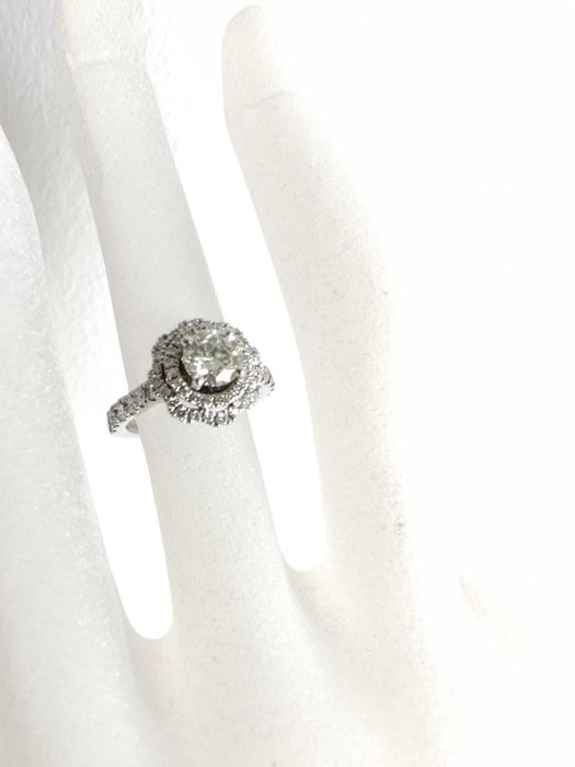 Inel aur Vera Wang cu diamante 1,45ct