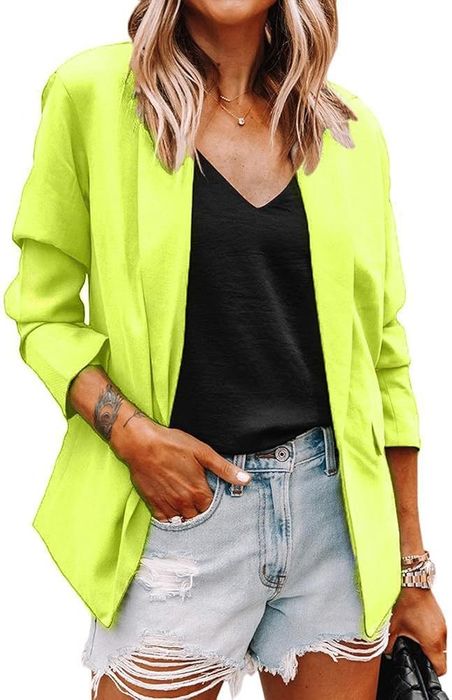 неонов блезър IVIVI - размер S/M