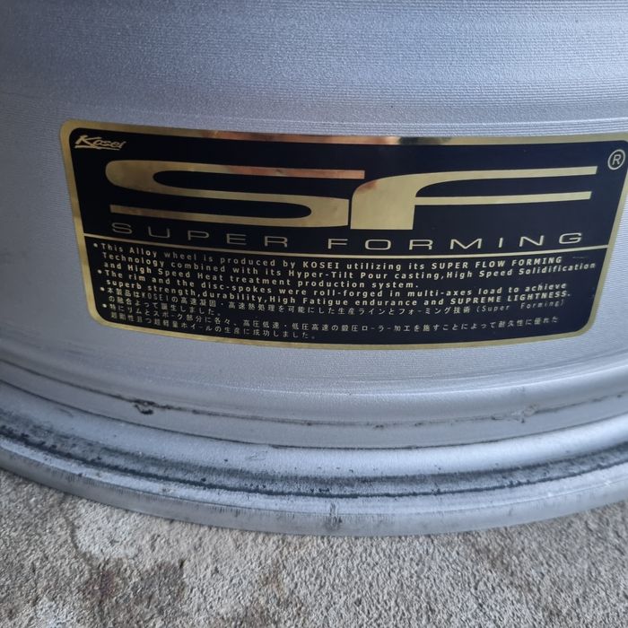 Jante R18 Ultra Usoare 5x100/5x112 Originale Kosei Racing Japan JDM