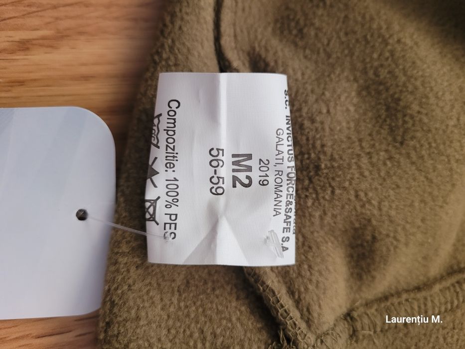 Fes militar, polar verde