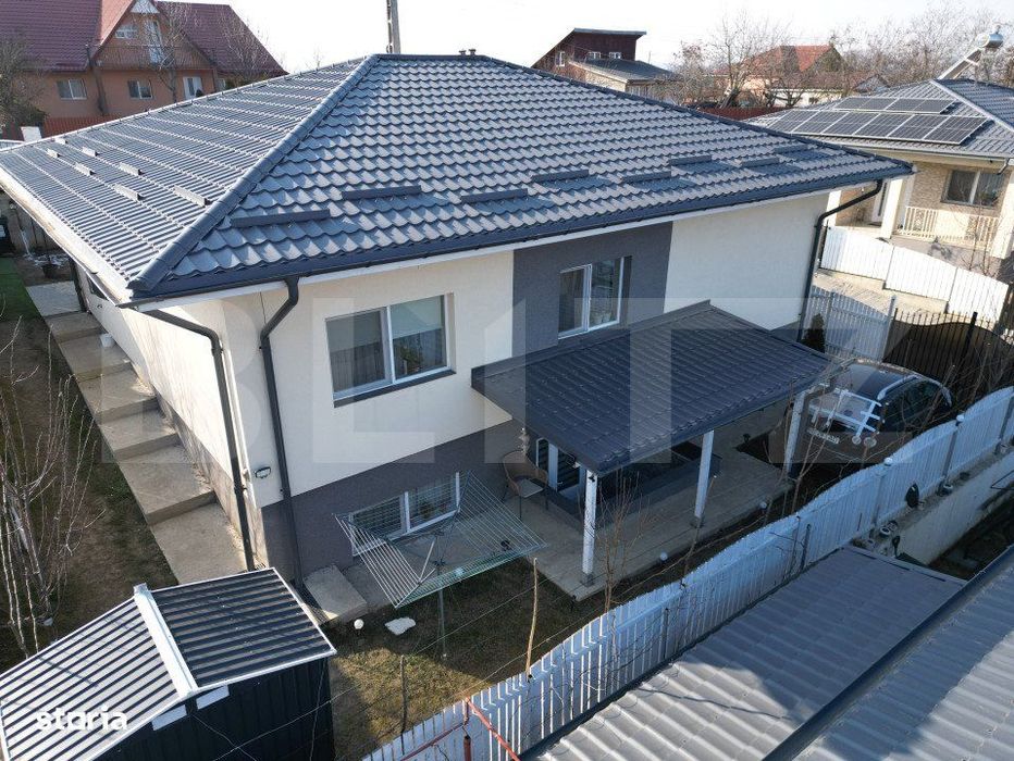 De vazare casa  moderna cu un miniapartament suplimentar la demisol in