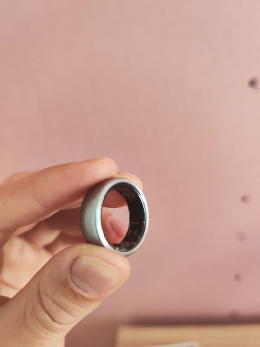 Oura Gen3 Horizon Smart Ring - Размер 10, Brushed, Сребърен