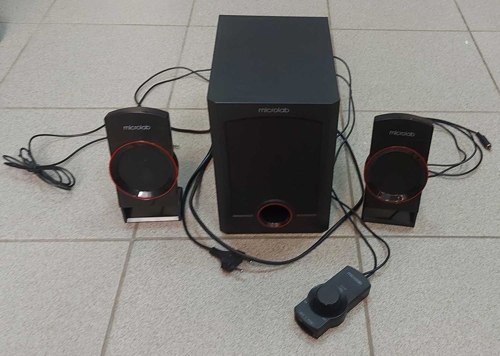 Колонки Microlab M-111 (2.1), Black
