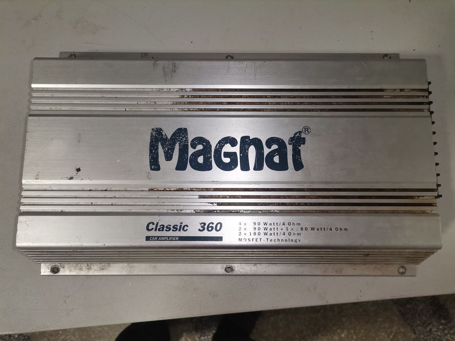 Stație amplificare auto MAGNAT perfect funcțională
