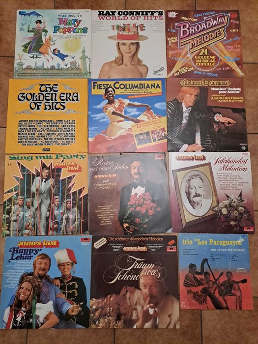 vinil james last vinil richard clayderman