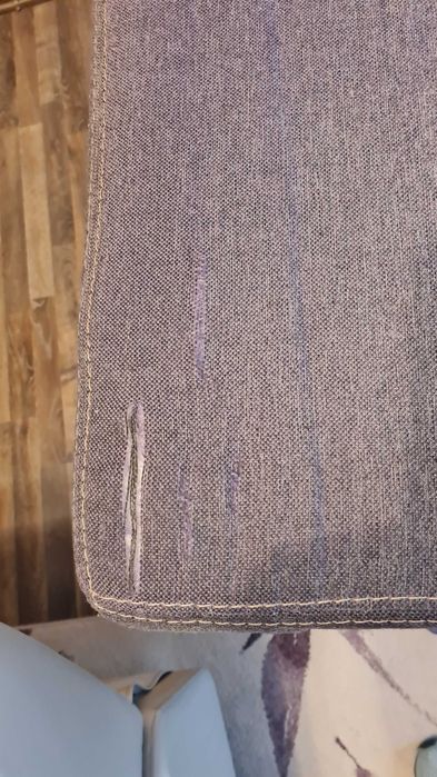 Vand Coltar living extensibil stofa mov- 500 lei