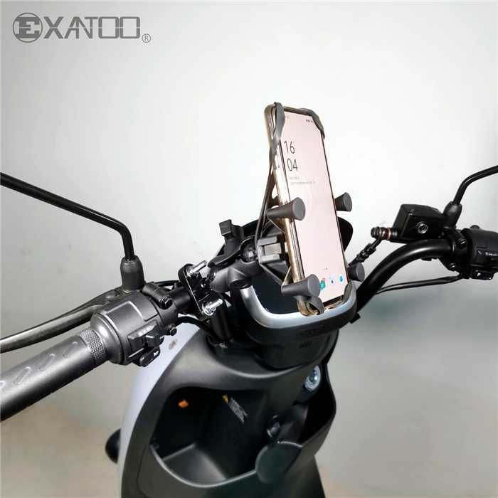 Suport Telefon moto scuter ATV cu prindere pe ghidon & oglinda - NOU