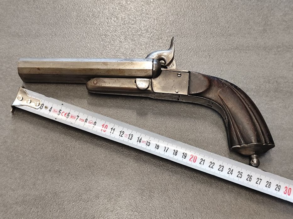 Колекционерски Двуцевен Пистолет / SPAIN 1860-1880г.