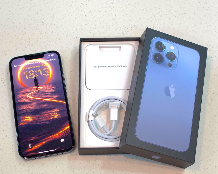 iPhone 13 Pro 128 ГБ, Sierra Blue
