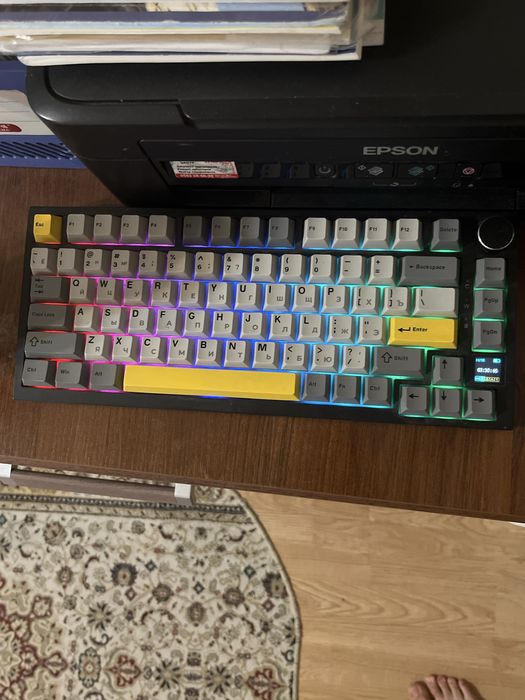 Ajazz ak820 pro свитчи flying fish