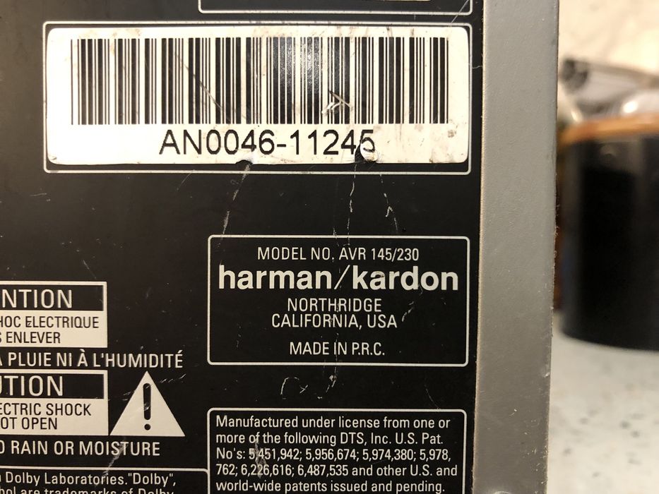Harman/Kardon AVR-145