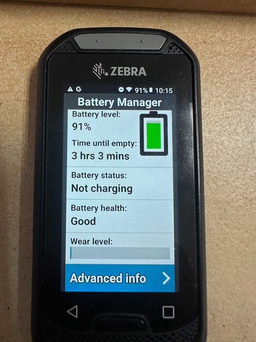Zebra EC300K баркод скенер / мобилен компютър с вграден сканер
