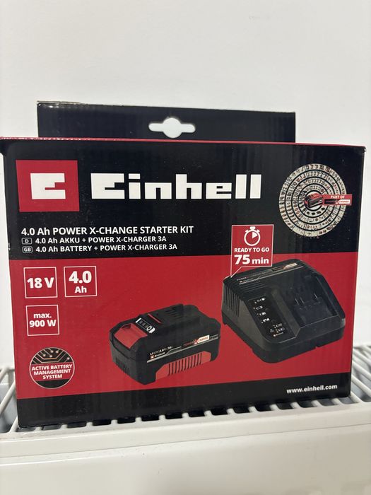 Vand set einhell incarcator si acumulator 4.0 ah