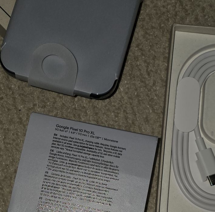 Google Pixel 10 Pro XL 256gb 16gb Ram Moonstone