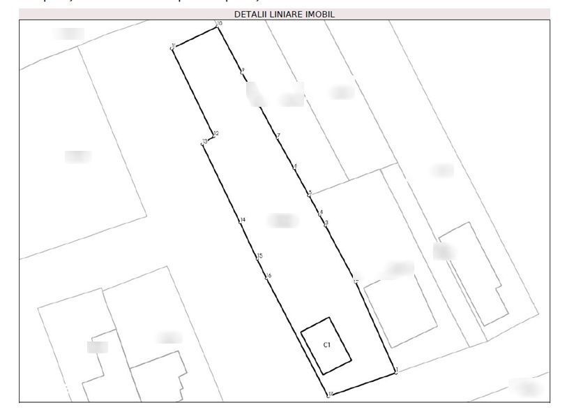 Teren construibil imediat | 882mp | Front 13.14m | Dambul Rotund!