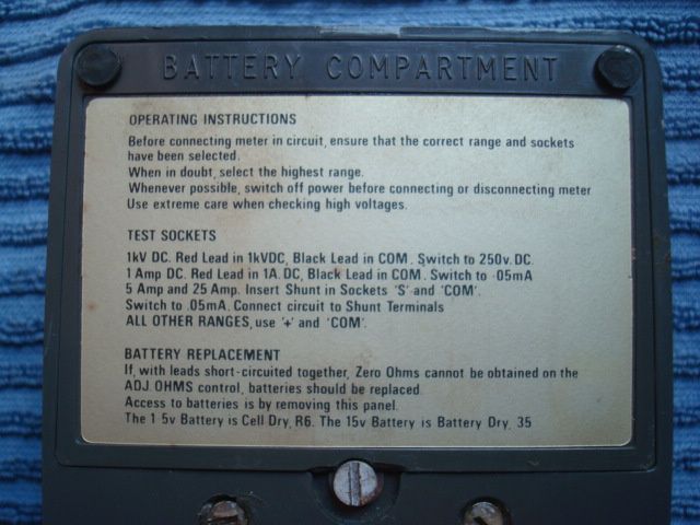 Стар колекционерски мултицет, мултиметър, омметър, волтметър, ампермет