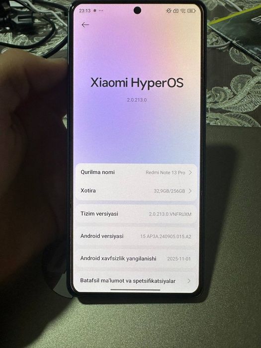 Redmi note 13 pro 12/256gb