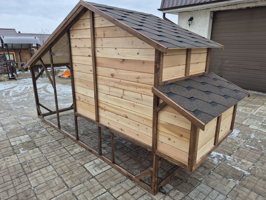 Мини курятник на 10-15 птиц