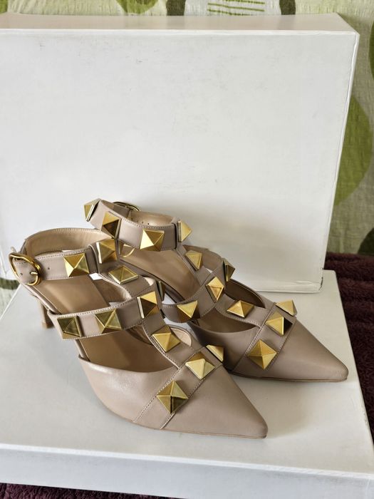 Pantofii Valentino piele