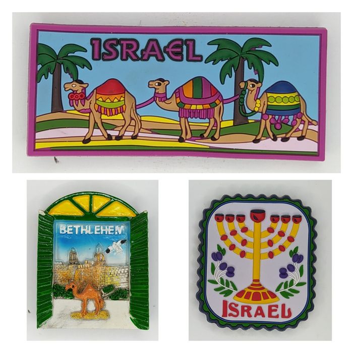 Magneti frigider Israel si Palestina, Marea Moarta, Haifa, Tel Aviv