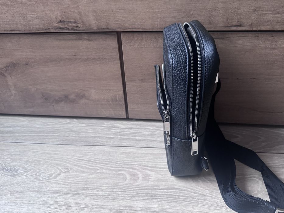 Рюкзак BOSS кожаный оригинал