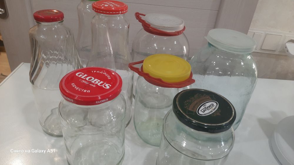 Продам стеклянные банки