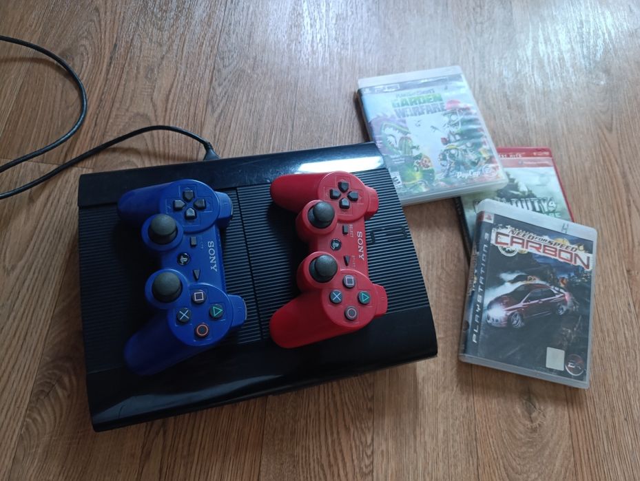 PS3 super slim прошитая 500 гб