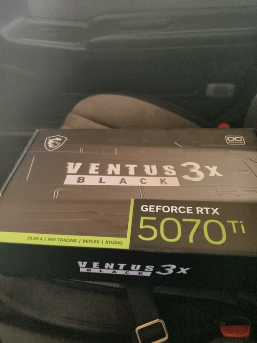 MSI GeForce RTX 5070 Ti Ventus 3X Black OC 16GB Отличное состояние