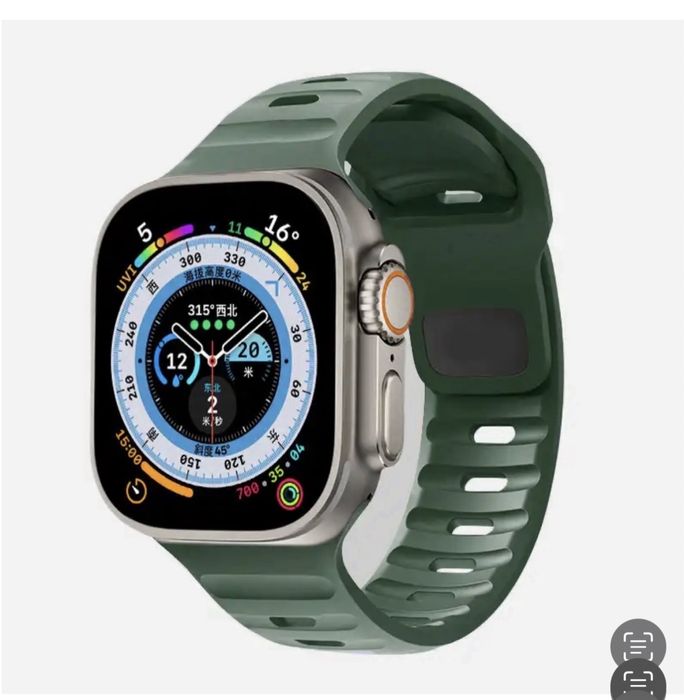 Curea/Husa TPU Pin Metalic Colorata Incarcator Ceas Iphone Apple