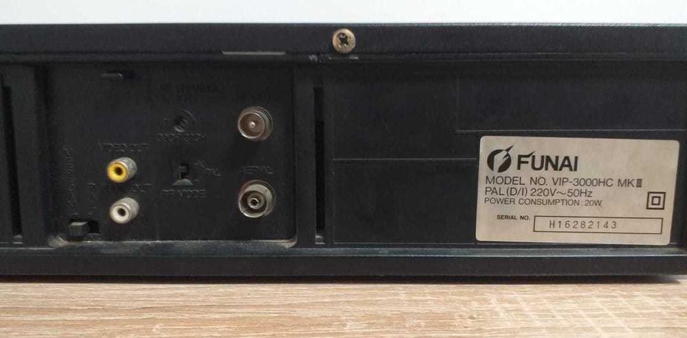 Video Player Funai VIP-3000HC MKIII -probleme mecanism evacuare casete